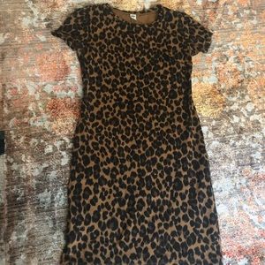 Old Navy Leopard Dress—93% Cotton